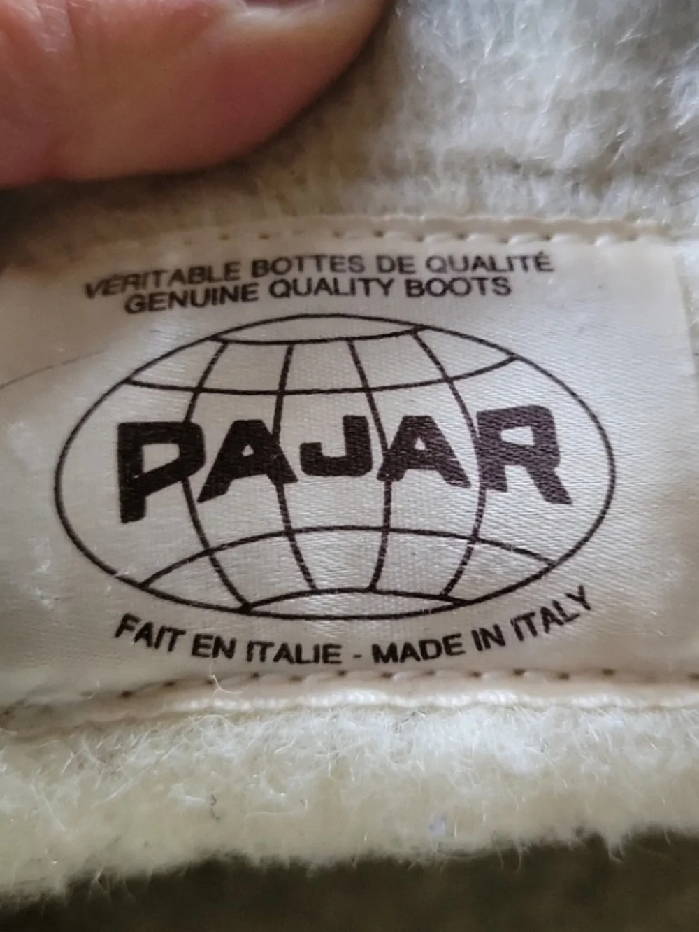 PAJAR Black Faux Fur Boots